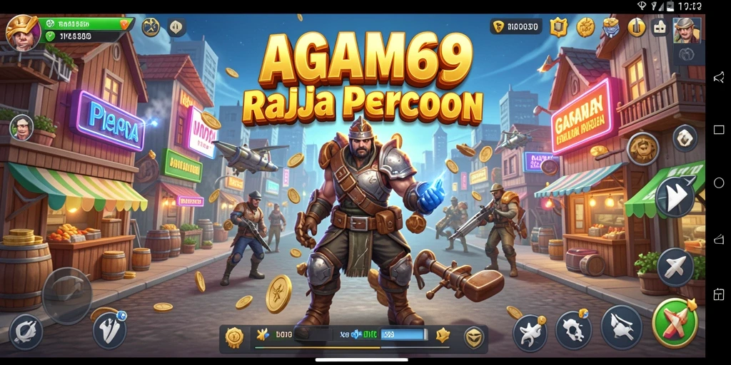 Tampilan gameplay AGAM69 yang seru dan strategis.