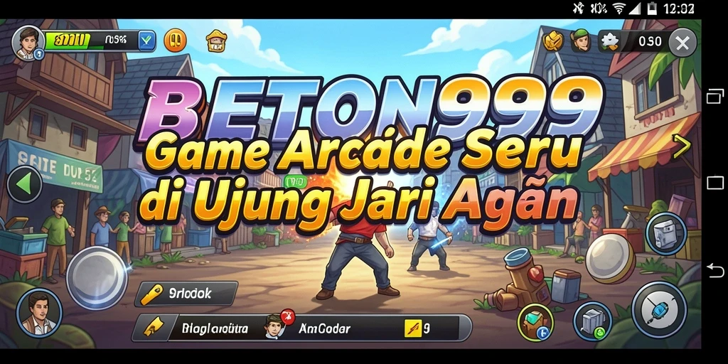 Screenshot menunjukkan karakter utama dalam aksi seru di level tantangan.