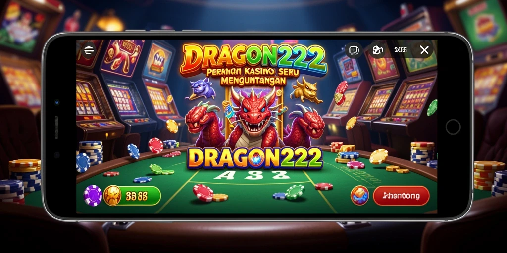 Screenshot utama DRAGON222 menampilkan gameplay Kasino yang mendebarkan.