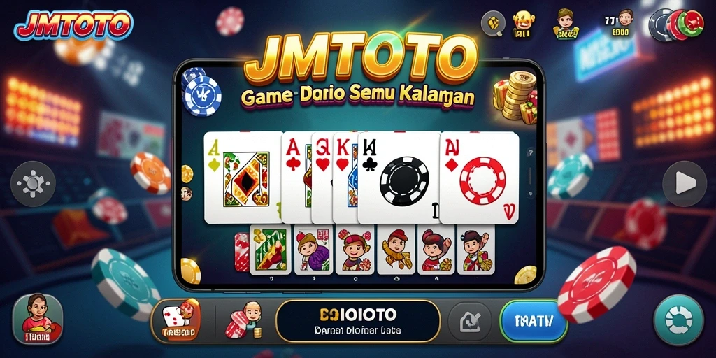 Tampilan gameplay seru di JMTOTO dengan teman-teman.