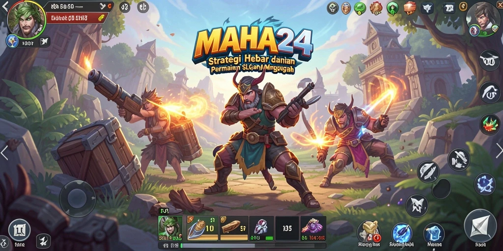 Tangkapan layar dari gameplay MAHA24 yang mendebarkan dan penuh strategi.