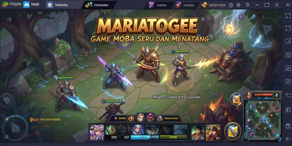 Gameplay intens di MARIATOGEL dengan aksi seru.