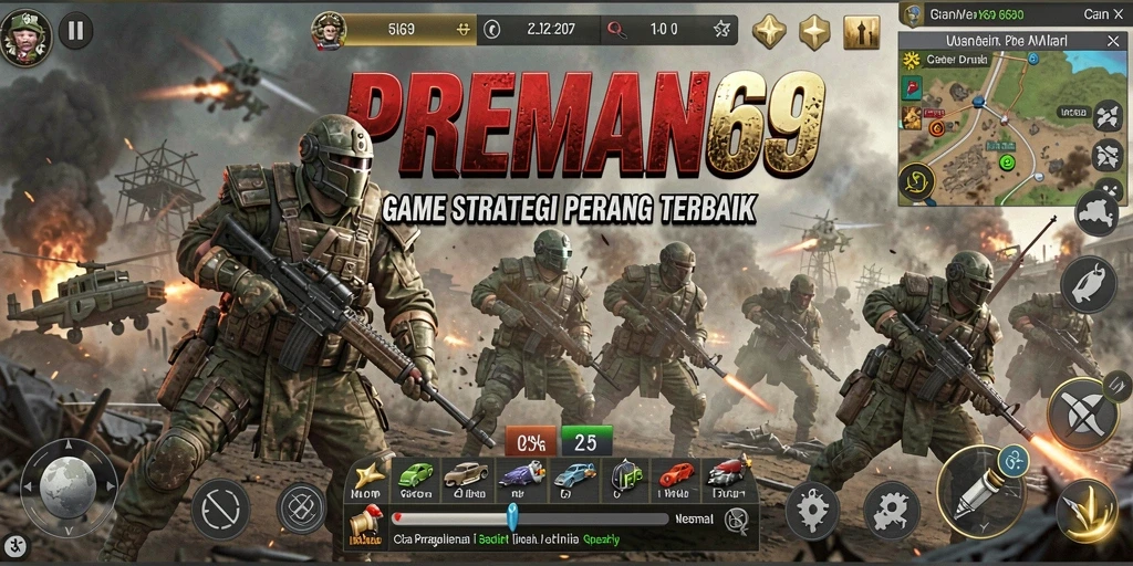 Tampilan gameplay menarik dari PREMAN69 dengan pertempuran yang seru.