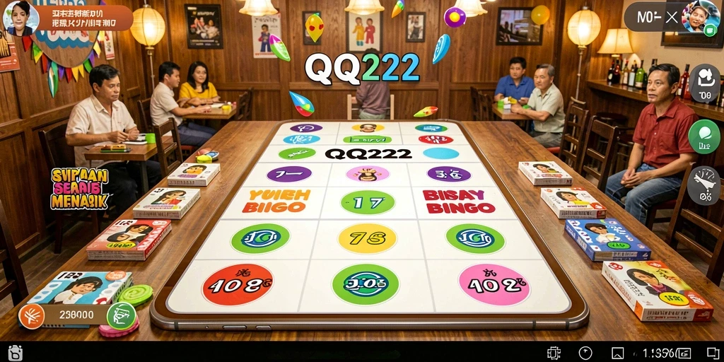Screenshot gameplay QQ222 menampilkan keseruan bermain Bingo.