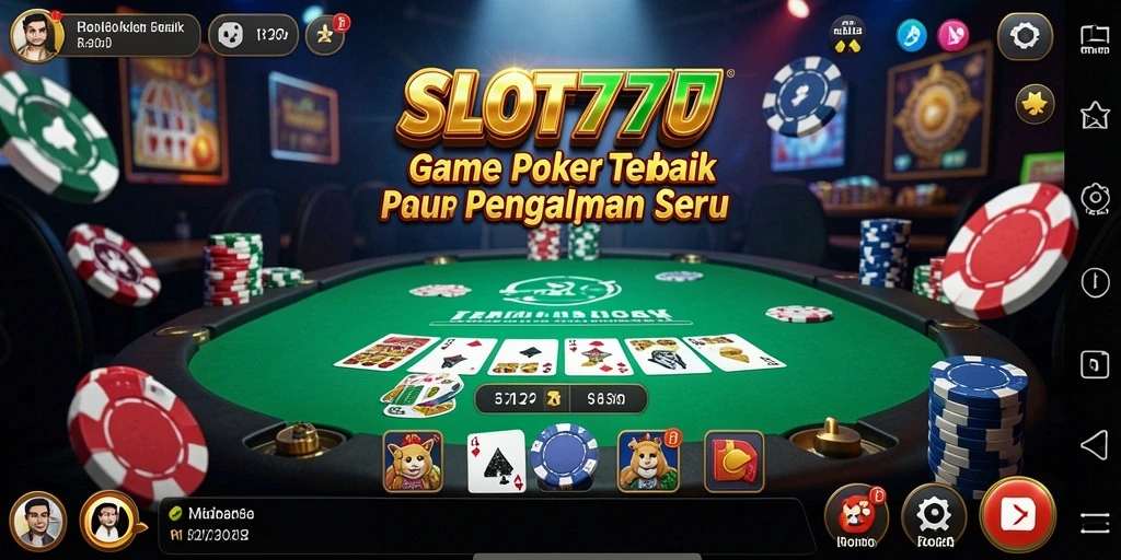 Tampilan gameplay SLOT777 yang menarik dan dinamis.