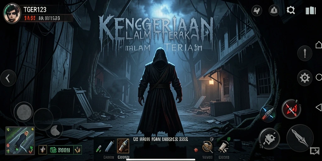 Gameplay TGER123 yang mencekam dan penuh ketegangan.